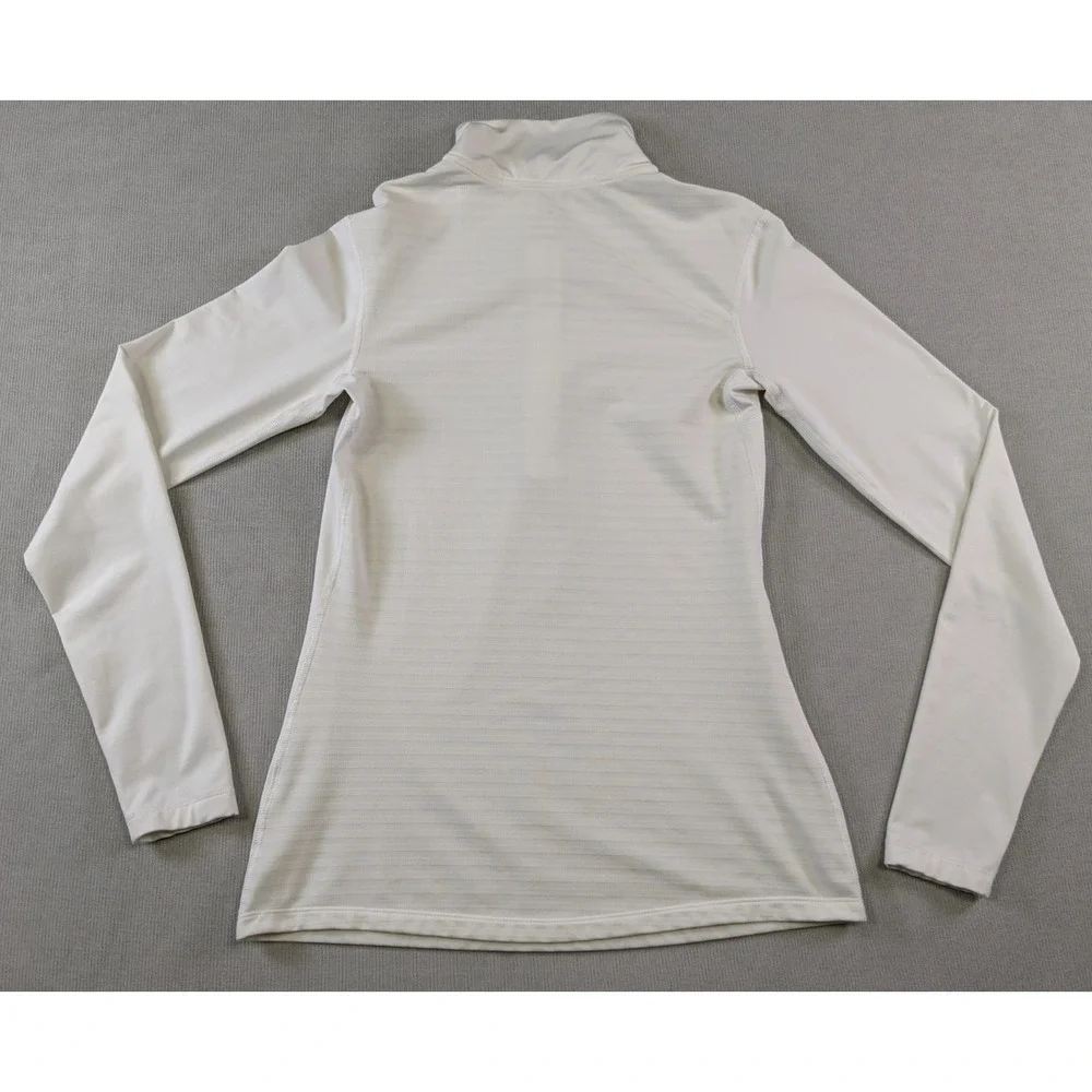 Ohio State Buckeyes Pullover Womens Large White Nike Dri-Fit Training Shirt OSU